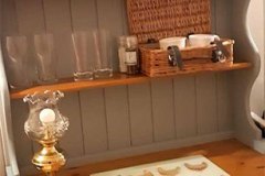 Shepherd Hut kitchen