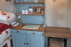 Shepherd Hut kitchen